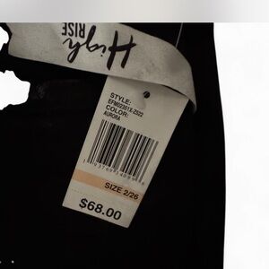 Kensie Black High Rise Pants